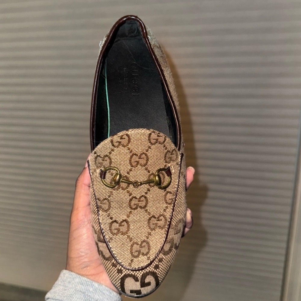 Gucci | S O L D | Womens GG monogram loafers! - Picture 2 of 6